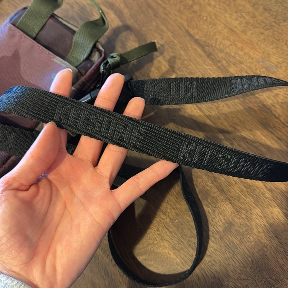 MAISON KITSUNE X EASTPAK EUC Camouflage Crossbody Satchel Bag - Picture 11 of 14